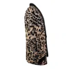 Tom Ford Light Orange And Black Fur Pattern Suit Jacket In Multi