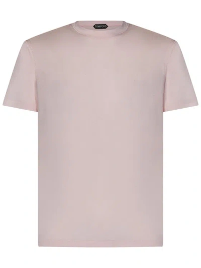 Tom Ford Light Pink Crewneck T-shirt