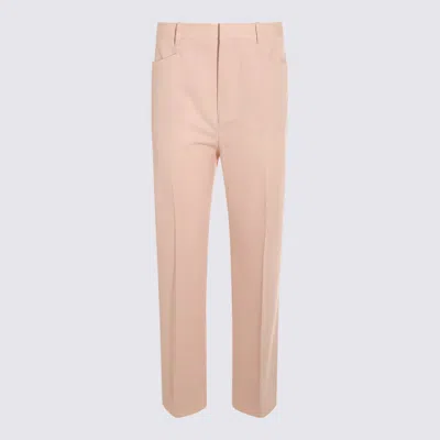 TOM FORD LIGHT PINK WOOL PANTS
