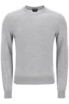 TOM FORD LIGHT WOOL SWEATER FOR MEN IN GREY BY TOM FORD | SS24 COLLECTION