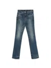 Tom Ford Lightened Effect Trousers In Blue