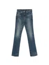 Tom Ford Lightened Effect Trousers In Blue