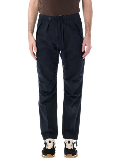 Tom Ford Lightweight Cargo Pants In Blue
