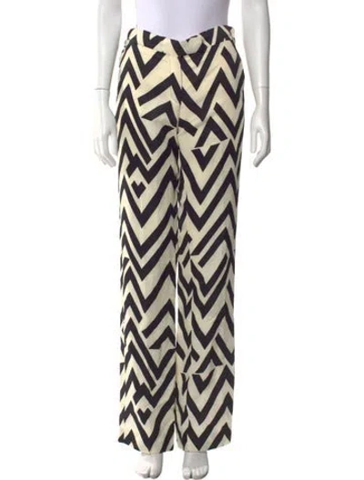Pre-owned Tom Ford Linen Wide Leg Pants In Neutral