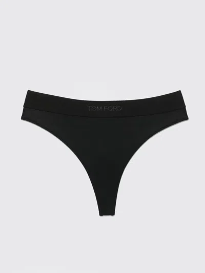 Tom Ford "signature" Thong In Black