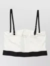 Tom Ford Modal Bra With Design And Adjustable Straps In White