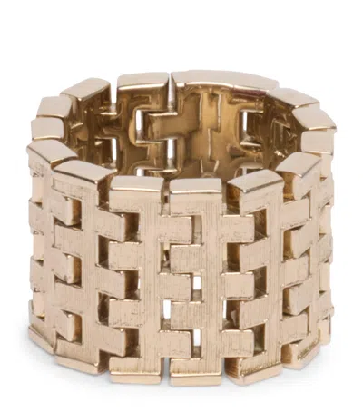 Tom Ford Links Ring In Gold
