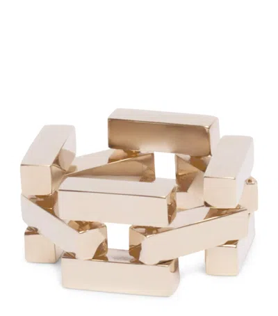 Tom Ford Links Ring In Gold