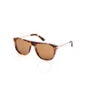 Tom Ford Lionel Brown Square Men's Sunglasses Ft1105 55e 55 In Havana