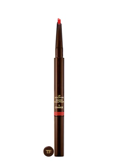 Tom Ford Lip Sculptor, Lip Liner, Charge, Matte, Glides Smoothly In White