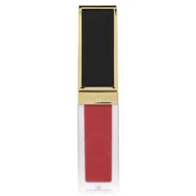 Tom Ford Liquid Lip Luxe Matte No.129 Carnal Red 6ml / 0.2oz In White