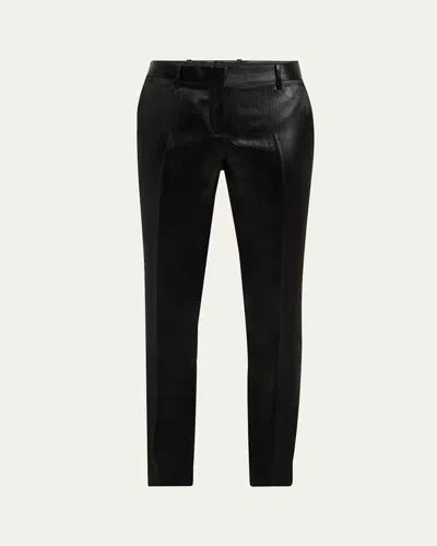TOM FORD LIQUID SATIN TAILORED PANTS