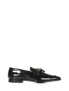 Tom Ford Square-toe Loafers In Black