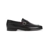 Tom Ford Gigi Twisted-band Leather Loafers In Black