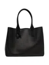 Tom Ford Lock Pendant Tote Bag In Black