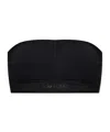 Tom Ford Logo Band Bra In Black