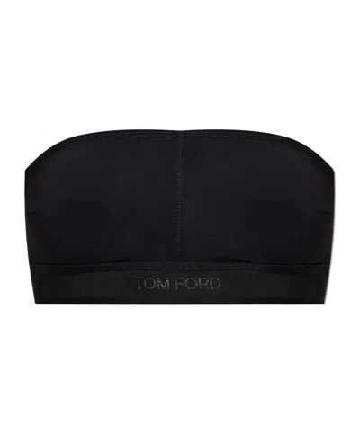 TOM FORD TOM FORD LOGO BAND BRA