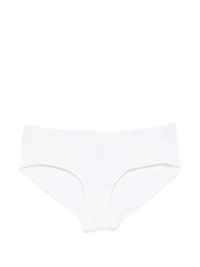 Tom Ford Logo-band Briefs In White