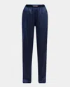 Tom Ford Logo-banded Silk Pj Pants