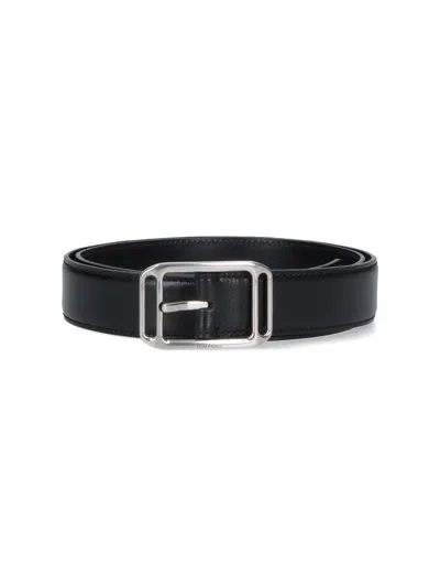 Tom Ford Logo Belt In Black