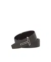 Tom Ford Logo Belt In Black