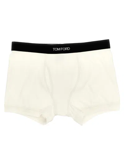 Tom Ford Men Logo Boxer Shorts In Multicolor