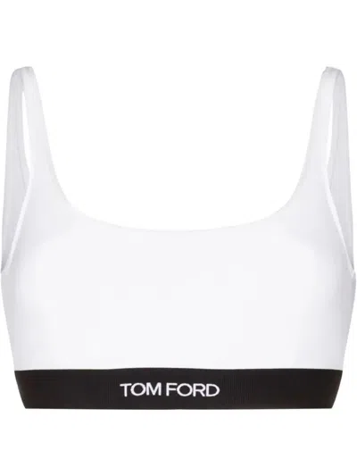TOM FORD TOM FORD LOGO BRALETTE BRA
