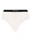 Tom Ford Briefs With Logo In White