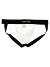 Tom Ford Cotton Blend Regular Fit Jock Strap In White