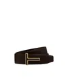 Tom Ford Logo-buckle Leather Belt