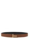 Tom Ford Logo Buckle Reversible Belt Belts Multicolor