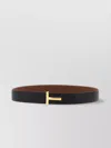 Tom Ford Logo Buckle Reversible Belt