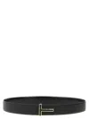 Tom Ford Logo Buckle Reversible Belt