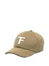 Tom Ford Logo Canvas Baseball Cap