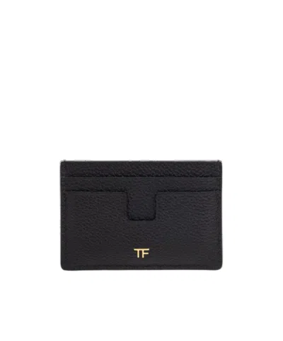 TOM FORD TOM FORD LOGO PLAQUE CARD HOLDER