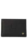 Tom Ford Logo Card Holder Wallets And Card Holders Black In Black