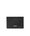 Tom Ford Logo Card Holder In Black