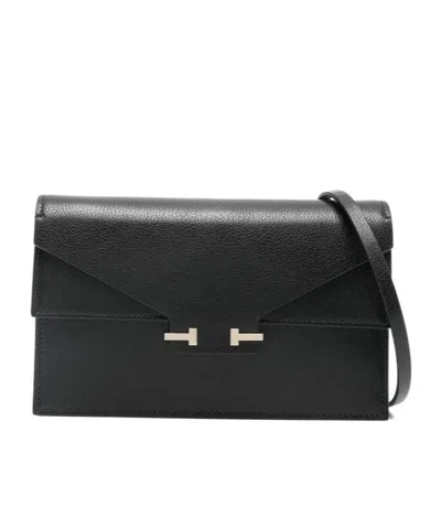 Tom Ford Black Supple Leather Aube Mini Bag