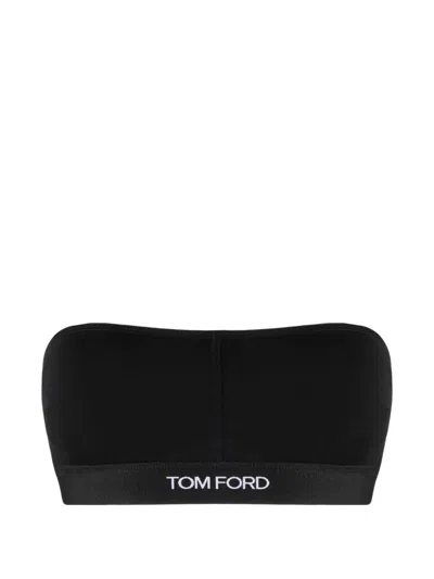 Tom Ford Modal Signature Stretch Bandeau Clothing In Black