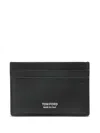 Tom Ford Logo-detail Card Holder In Black