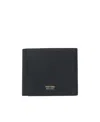 Tom Ford Logo-detail Leather Cardholder In Black