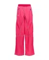 Tom Ford Logo Track Pants With Overlock Stitch In Pink