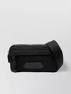 Tom Ford Logo-patch Leather Belt Bag In Black
