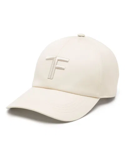 TOM FORD LOGO-EMBROIDERED CAP