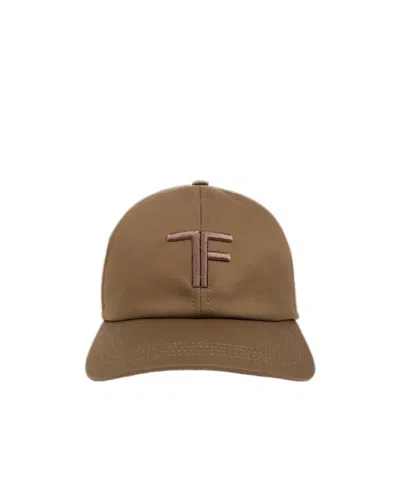 Tom Ford Cappello Baseball Con Ricamo In Multicolor