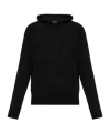 Tom Ford Logo Embroidered Ribbed Hoodie