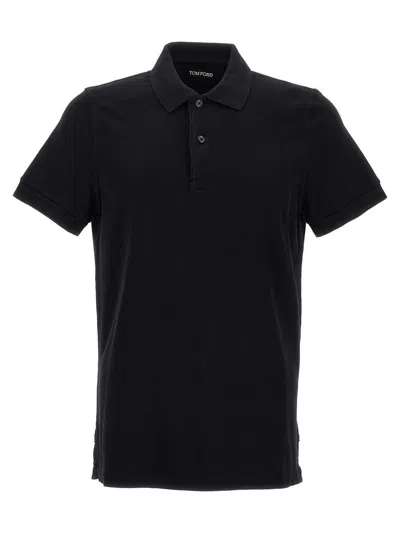 TOM FORD TOM FORD LOGO EMBROIDERY POLO SHIRT