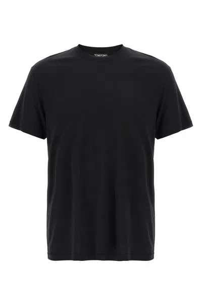 TOM FORD TOM FORD LOGO EMBROIDERY T-SHIRT