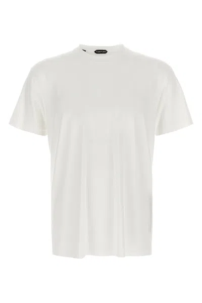 TOM FORD TOM FORD LOGO EMBROIDERY T-SHIRT