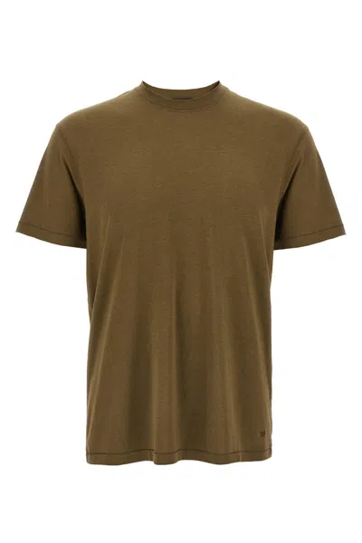 TOM FORD TOM FORD LOGO EMBROIDERY T-SHIRT